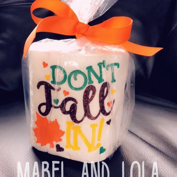 Fall Humorous Design Toilet Paper - Picture 1 of 1